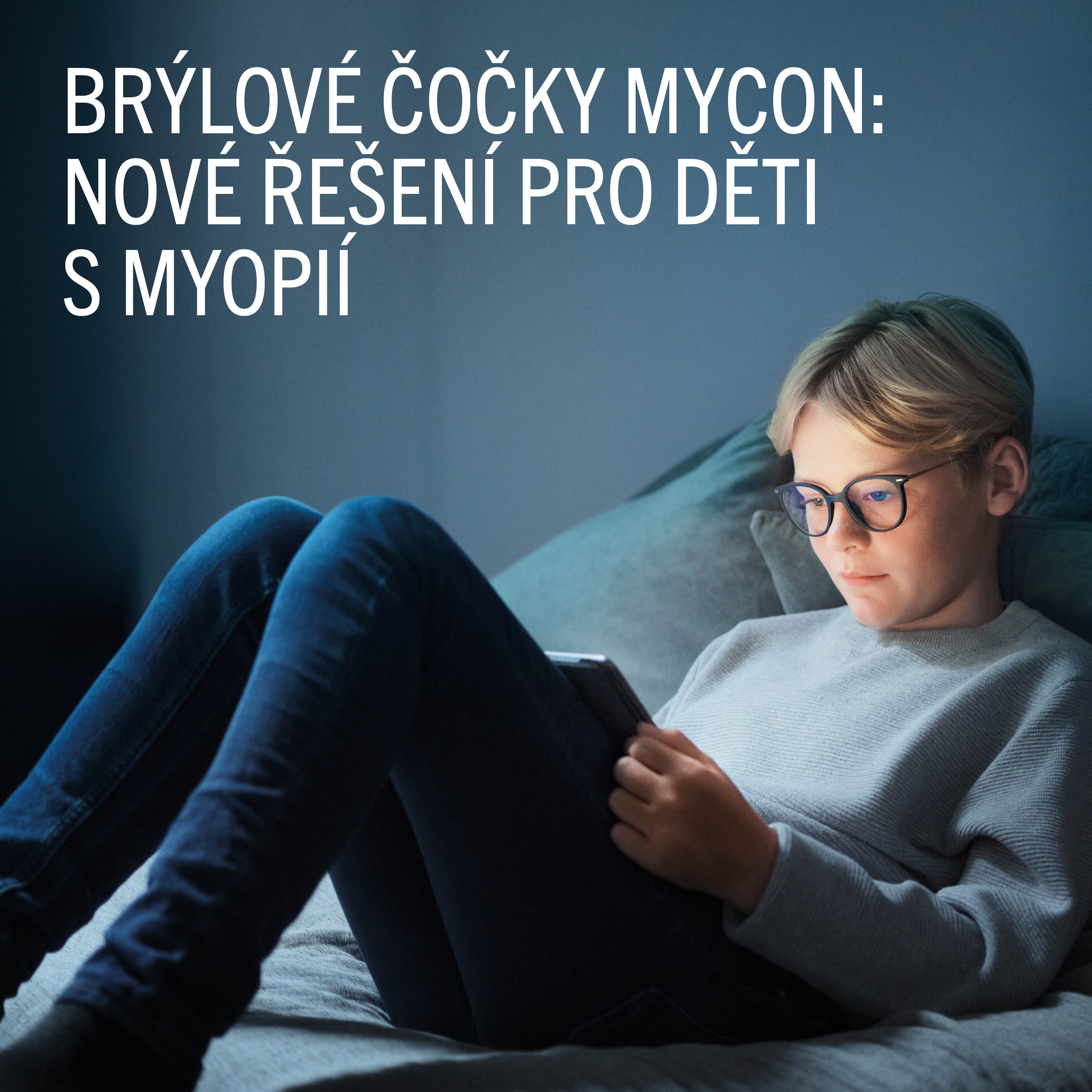 Sleva 20% na brýlové čočky MYCON (zpomalení nárůstu myopie u dětí)